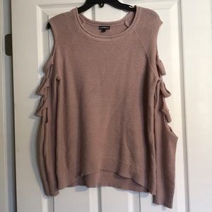 Blush Cutout Express Sweater- worn once